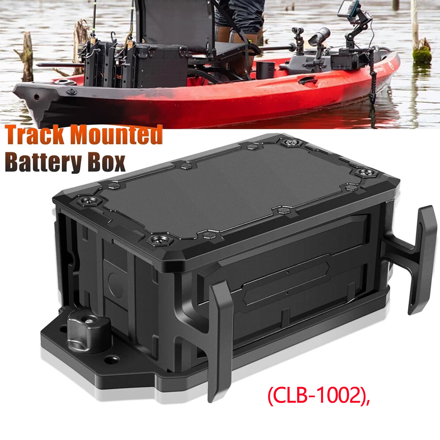 Fish Finder - Track Mounted Battery Box for Fish