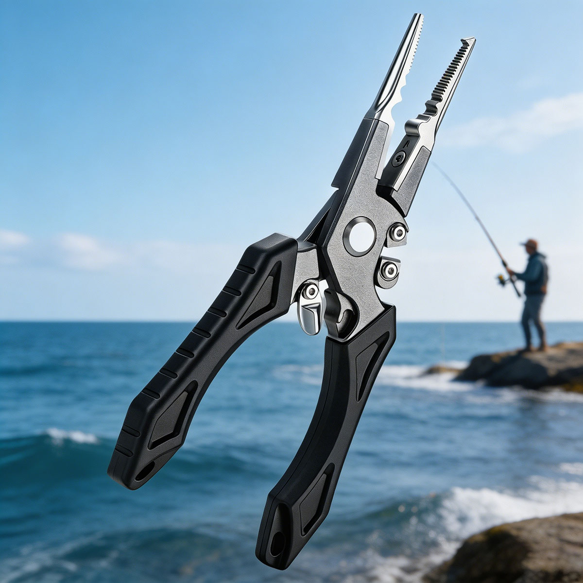 Fishing Equipment Pictures - Aluminum Alloy Self Locking Lure Fishing