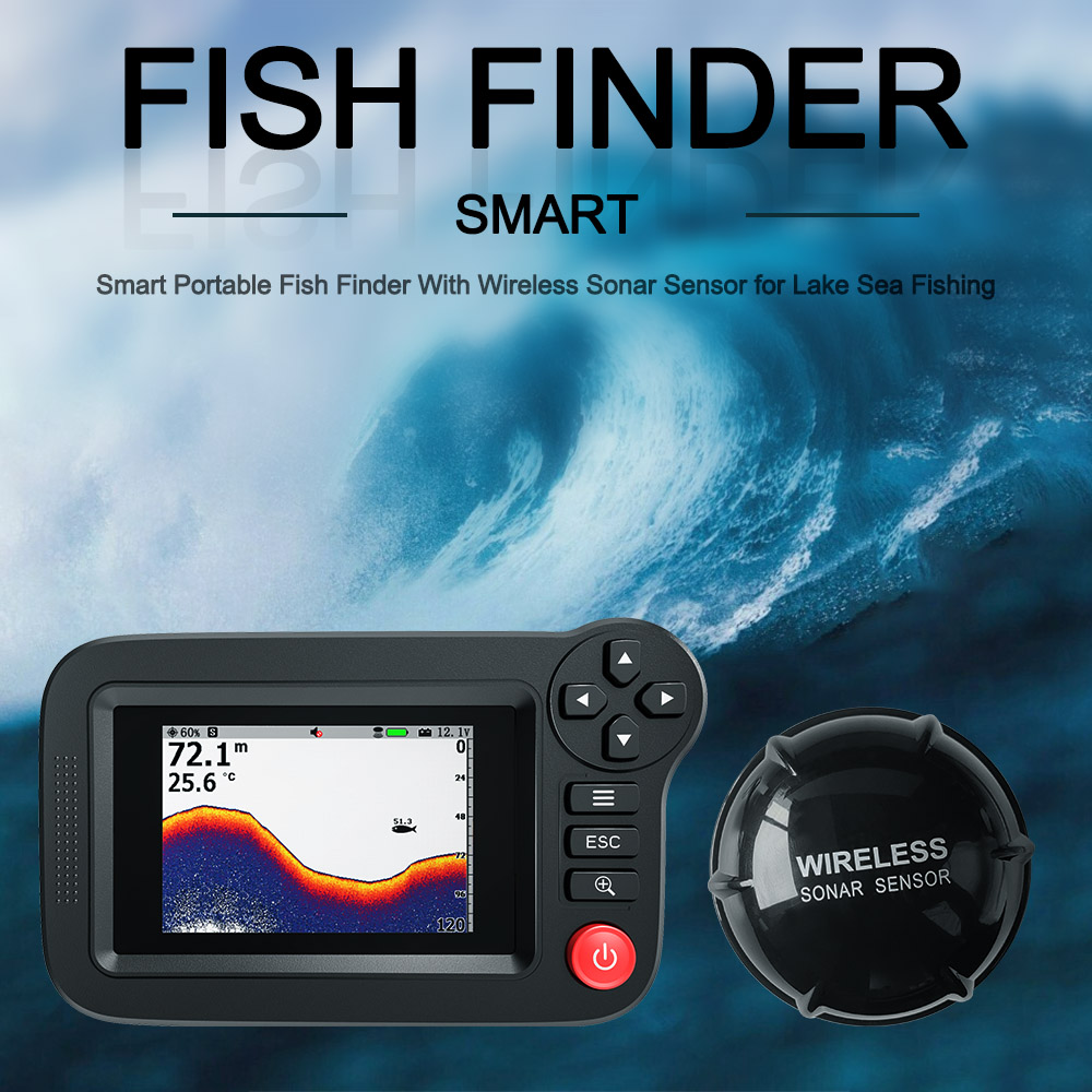 Smart Fish Finder - Portable F - Fish Finder 评论和价格