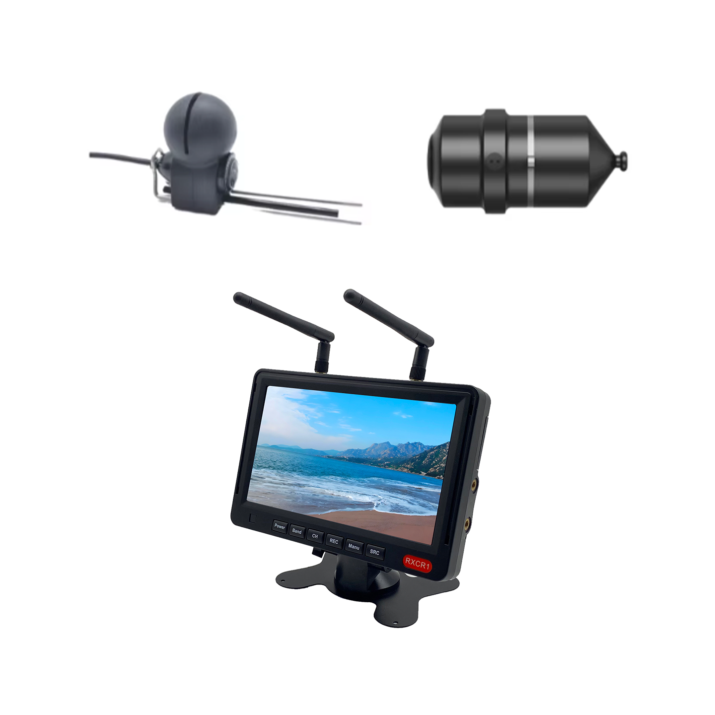 2W image transmission wireless - Underwater Fishing Camera 评论和价格