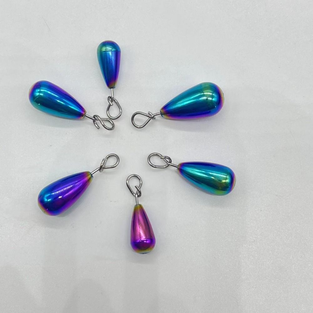 1pc 3.5/5.3/7/10.5/14g Fishing - Tungsten Sinkers 评论和价格