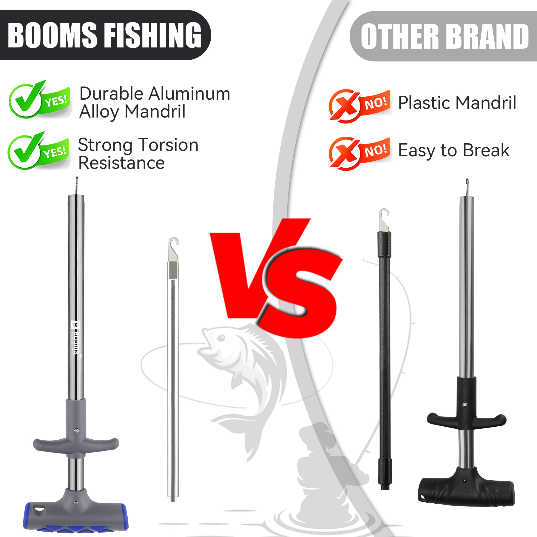 Booms Fishing XW20 Long Fish H - Fishing Equipment Pictures 评论和价格