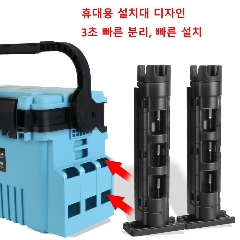 JSFUN Fishing Box Barrel Holde - Fishing Equipment Stores 评论和价格