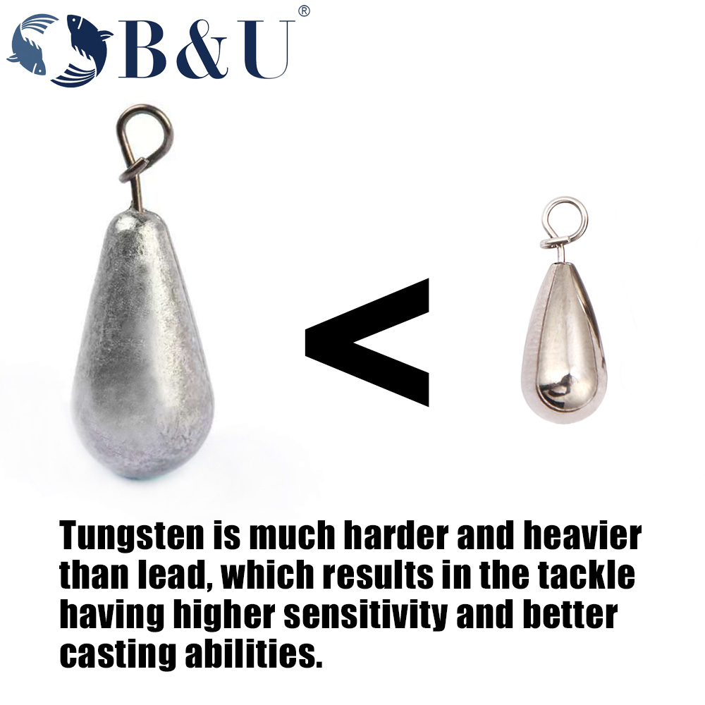 B&U Tungsten Fastach Sinker Fi - Tungsten Sinkers 评论和价格