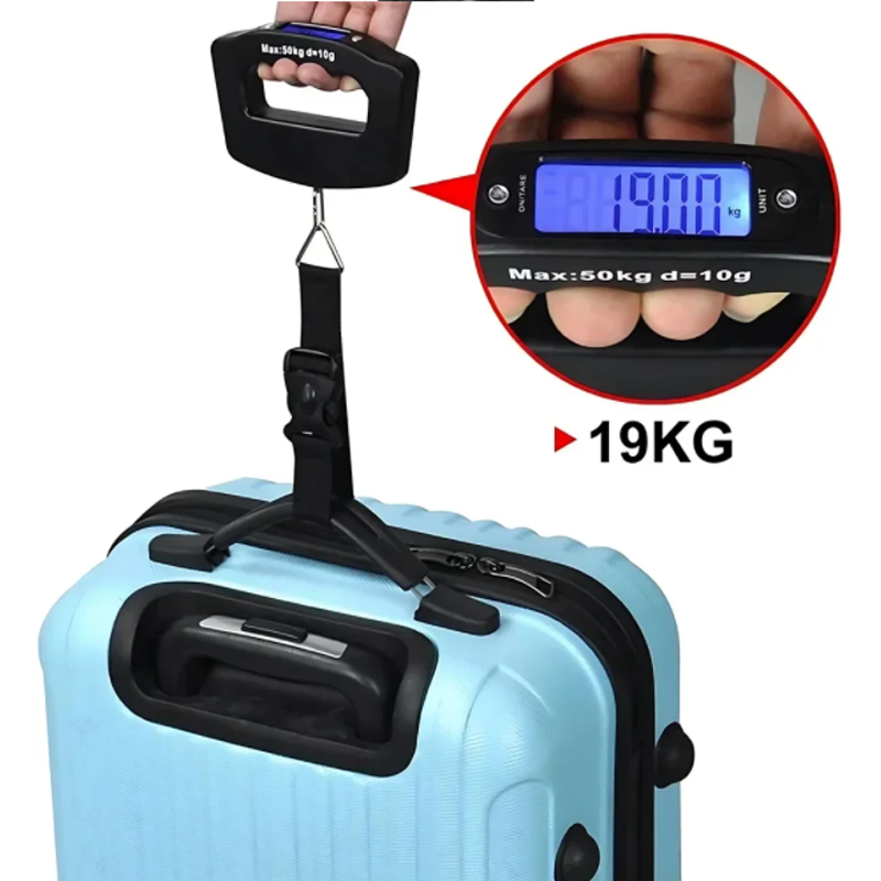 50kg/10g Travel Luggage Scale  - Fishing Equipment Stores 评论和价格