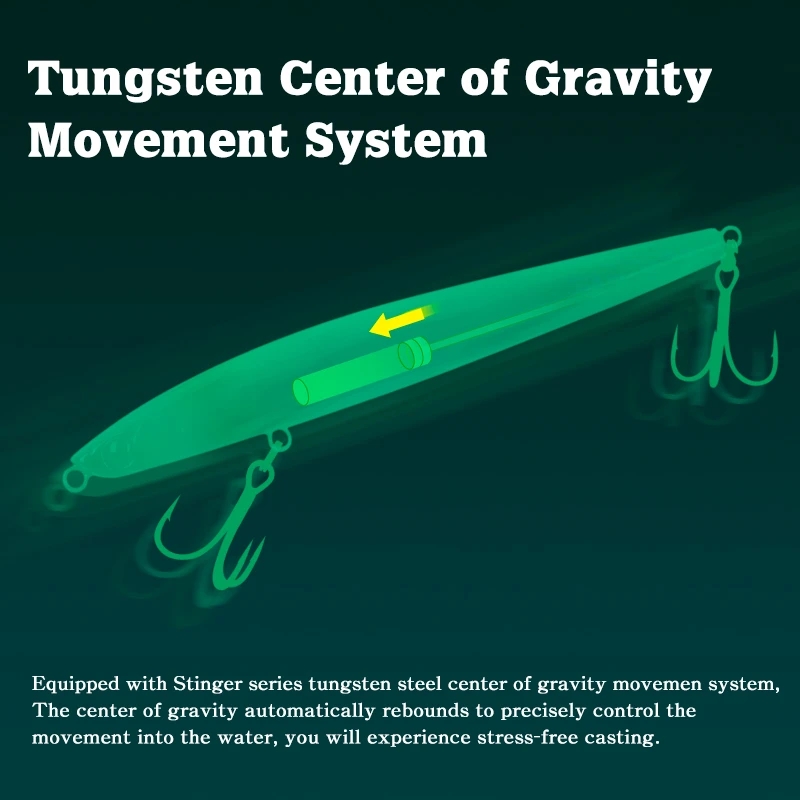 TSURINOYA Max 80m Long Casting - Tungsten Sinkers 评论和价格