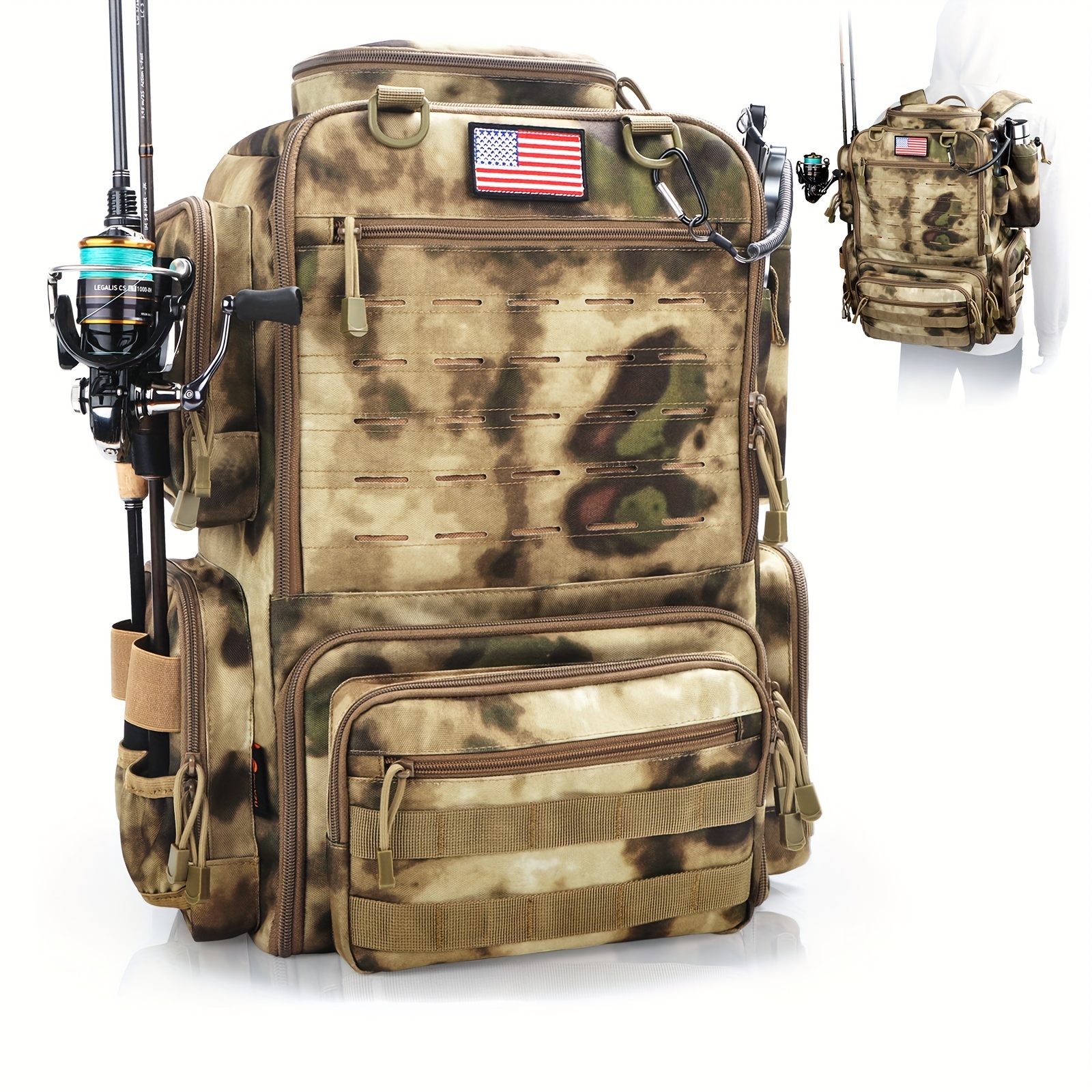 A Spacious 11.89gal Fishing Ba - Fishing Equipment 评论和价格