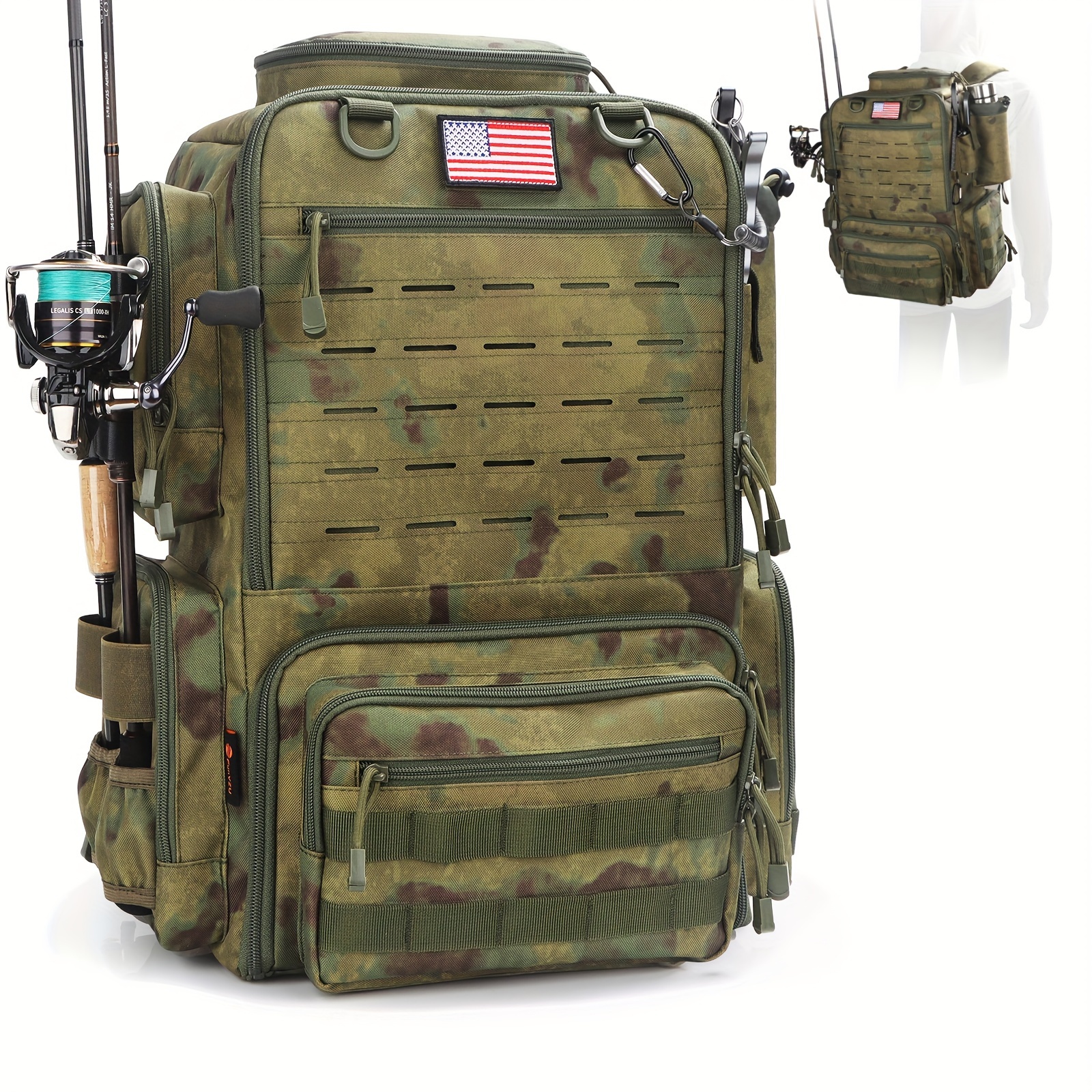 A Spacious 11.89gal Fishing Ba - Fishing Equipment 评论和价格